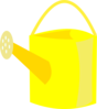 Yellow Watering Can Clip Art